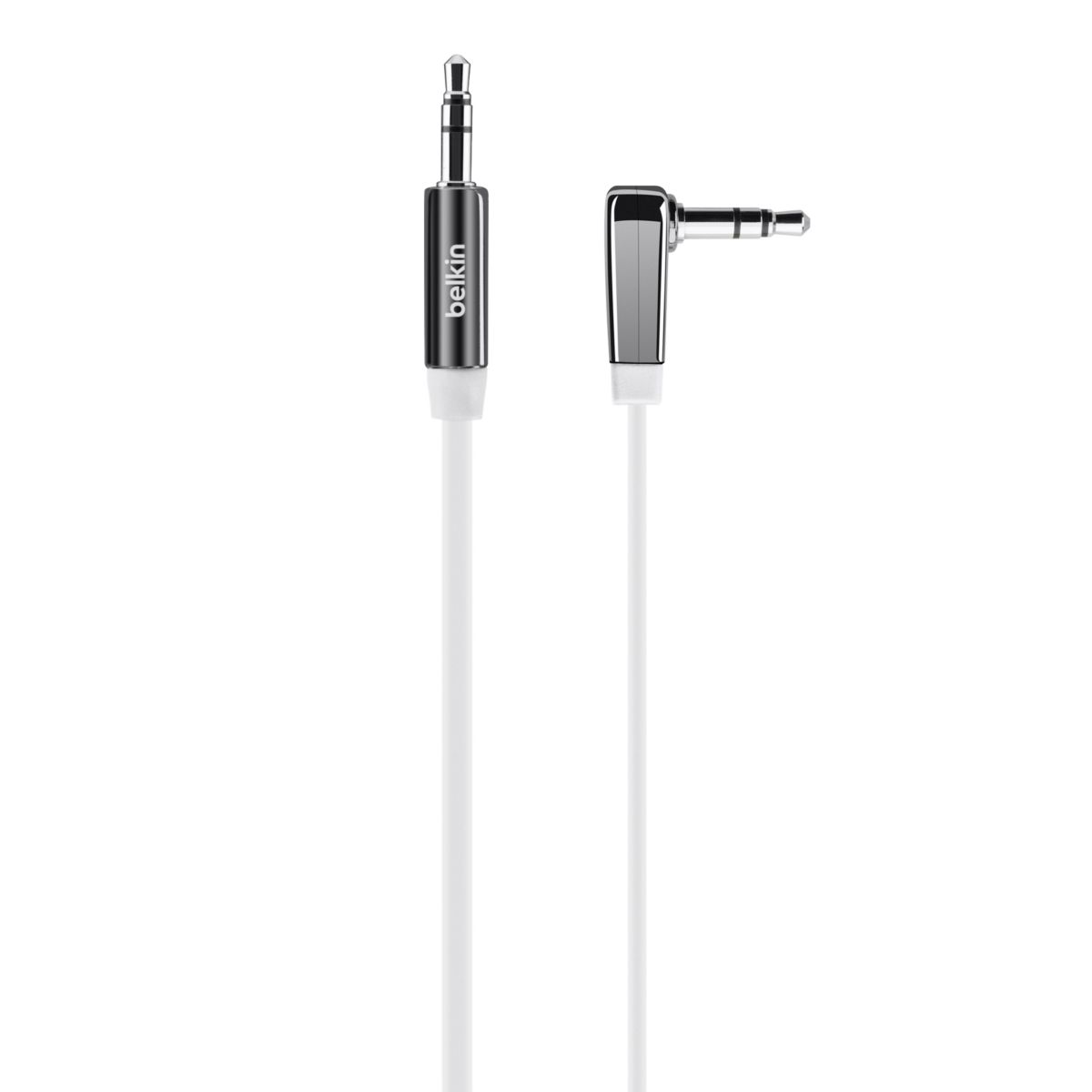 Connectique BELKIN Câble plat coudé blanc (photo) Connectique BELKIN Câble plat coudé blanc (photo)