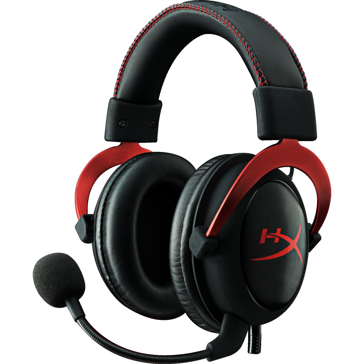 Casque micro gamer HYPERX Cloud II Rouge (photo) Casque micro gamer HYPERX Cloud II Rouge (photo)