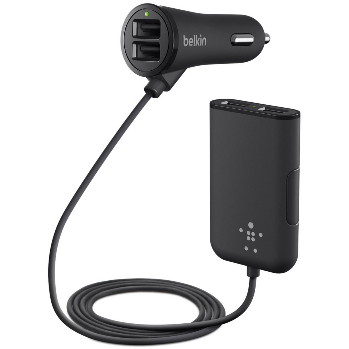 Chargeur allume cigare BELKIN 4 prises USB - 7,2A (photo) Chargeur allume cigare BELKIN 4 prises USB - 7,2A (photo)