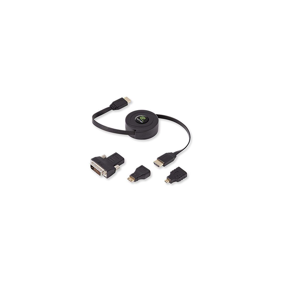 Câble HDMI RETRAK 1M50 Rétractable Multi (photo) Câble HDMI RETRAK 1M50 Rétractable Multi (photo)