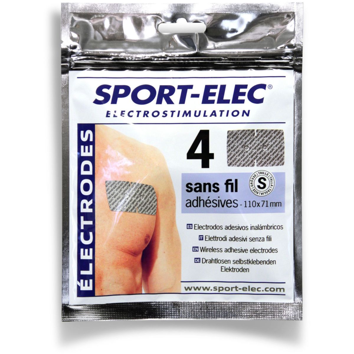 Electro-Stim SPORT ELEC 4 ELECTRODES ADH (photo) Electro-Stim SPORT ELEC 4 ELECTRODES ADH (photo)