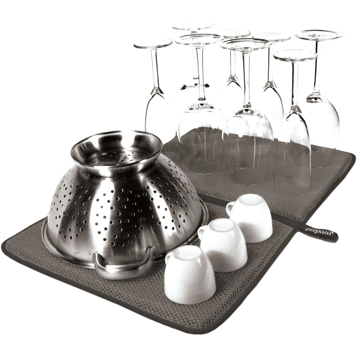 TAPIS PREPARA DE SECHAGE ANTIBACTERIEN GRIS