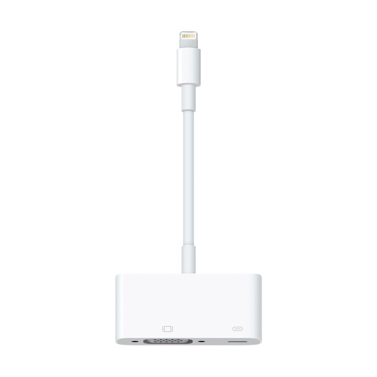 Adaptateur lightning APPLE lightning vers VGA (photo) Adaptateur lightning APPLE lightning vers VGA (photo)