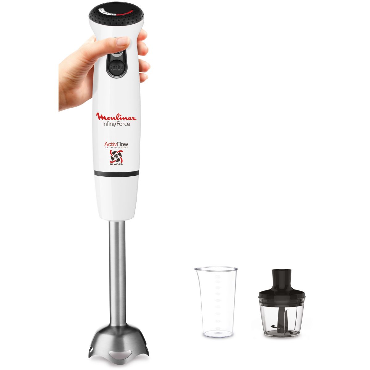 Mixeur MOULINEX Infiny Force DD861110 Hachoir