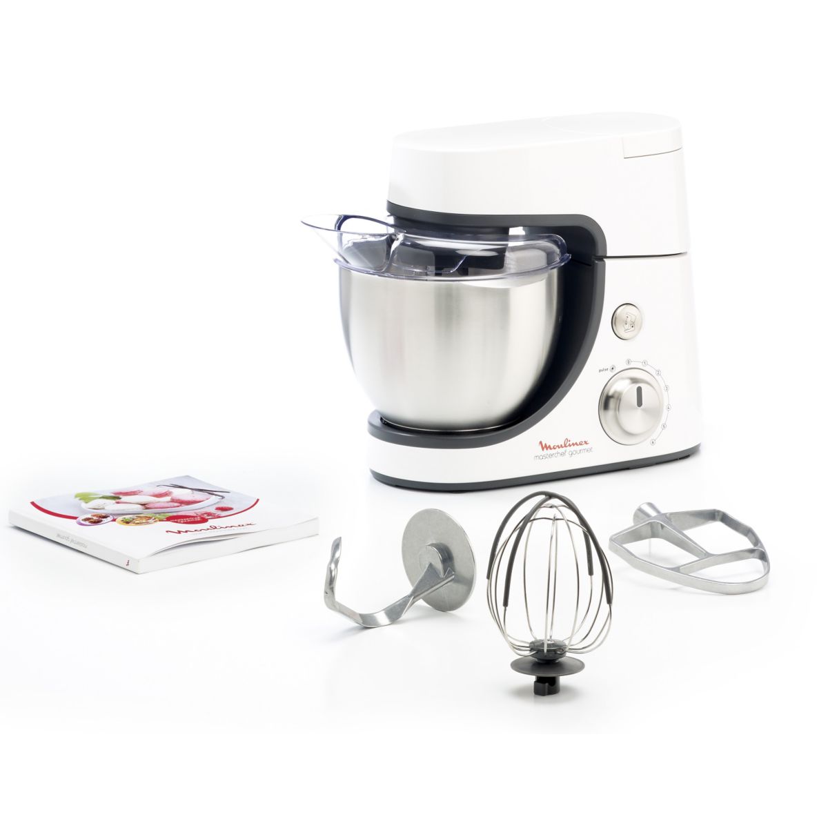 Robot pâtissier MOULINEX MASTERCHEF GOURMET BLANC QA5001B1
