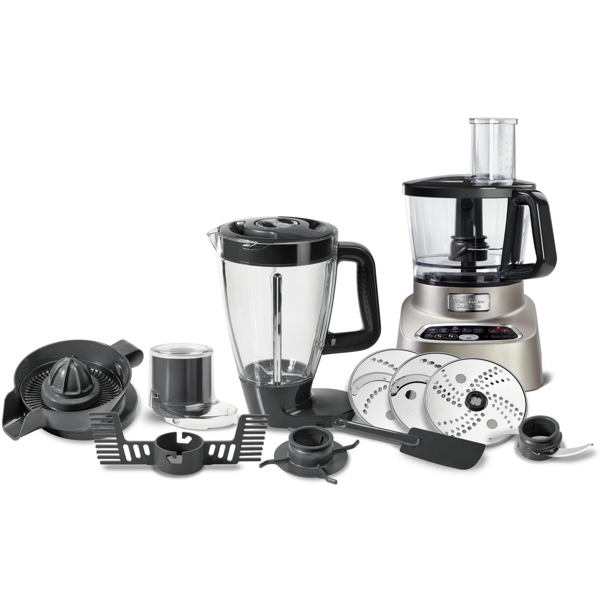 Robot multifonction MOULINEX FP826H10 DOUBLE FORCE DIGITAL
