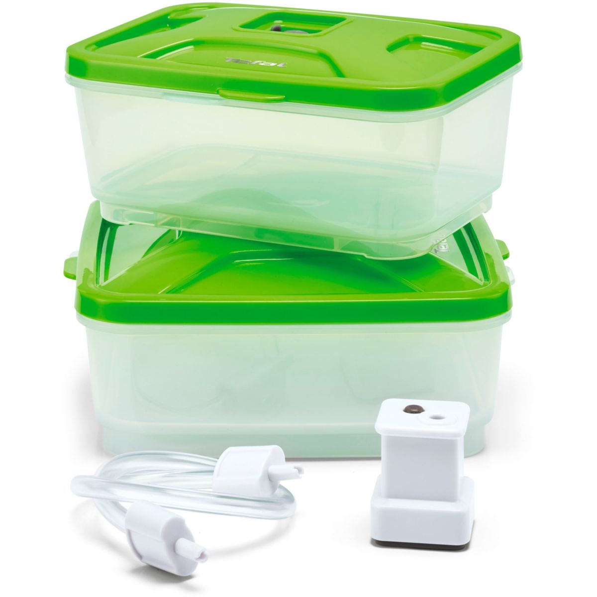 Boîte de conservation TEFAL Lot de 2 : 600ml et 800ml + adaptateur