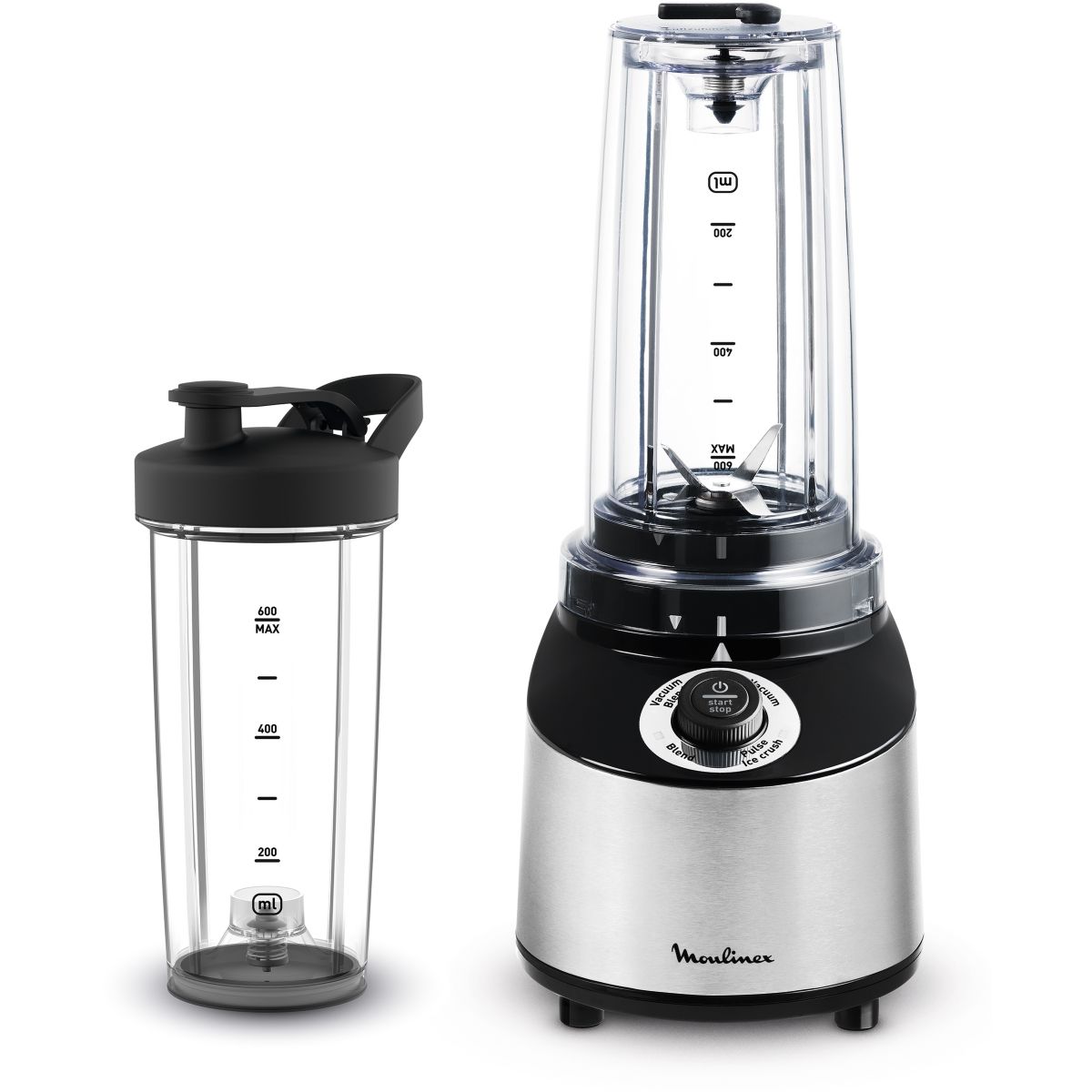 Blender sous vide MOULINEX Fresh Boost + 2 gourdes