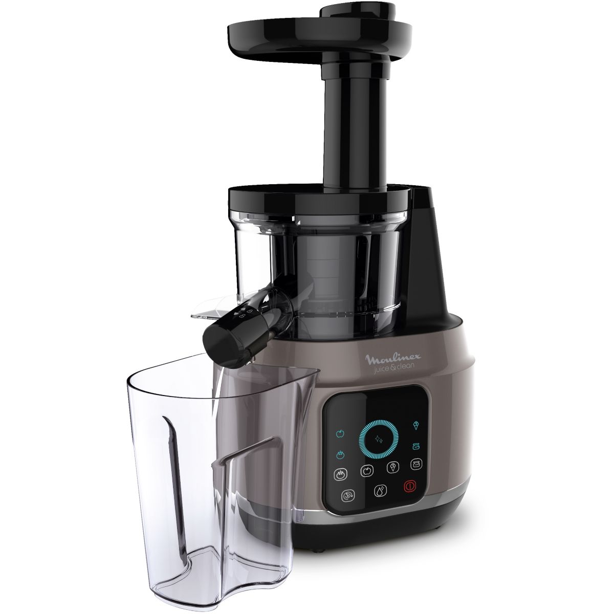 Pressoir MOULINEX Juice & Clean Gris ZU4