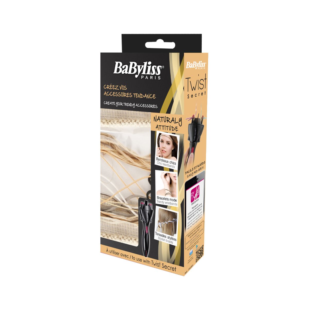 Accessoire cheveux BABYLISS Kit accessoires Twist Naturaly (photo) Accessoire cheveux BABYLISS Kit accessoires Twist Naturaly (photo)