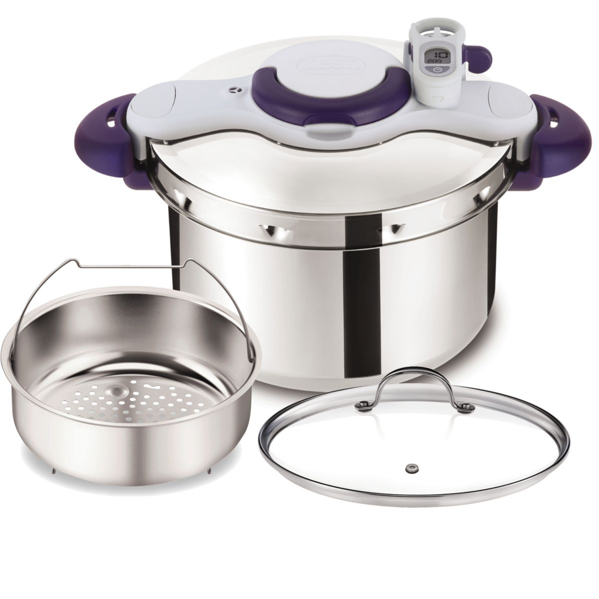 Autocuiseur SEB Clipso Minut' Perfect 6L
