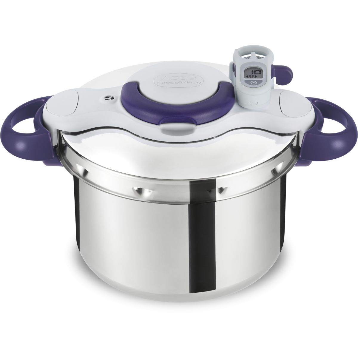 Autocuiseur SEB Clipso Minut Perfect 7.5L+hachoir offert