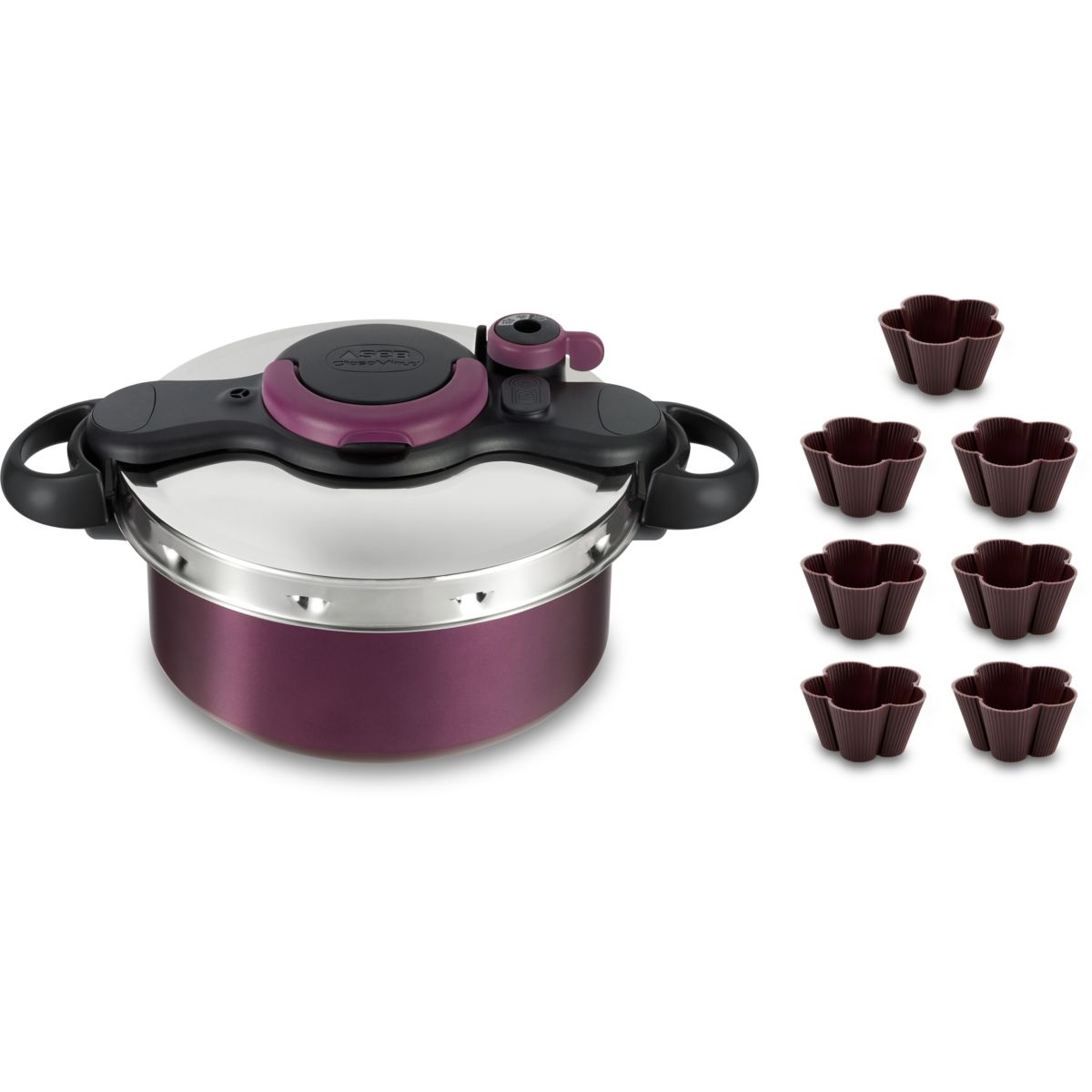 Autocuiseur SEB Clipso Minut' Duo 5L + 7