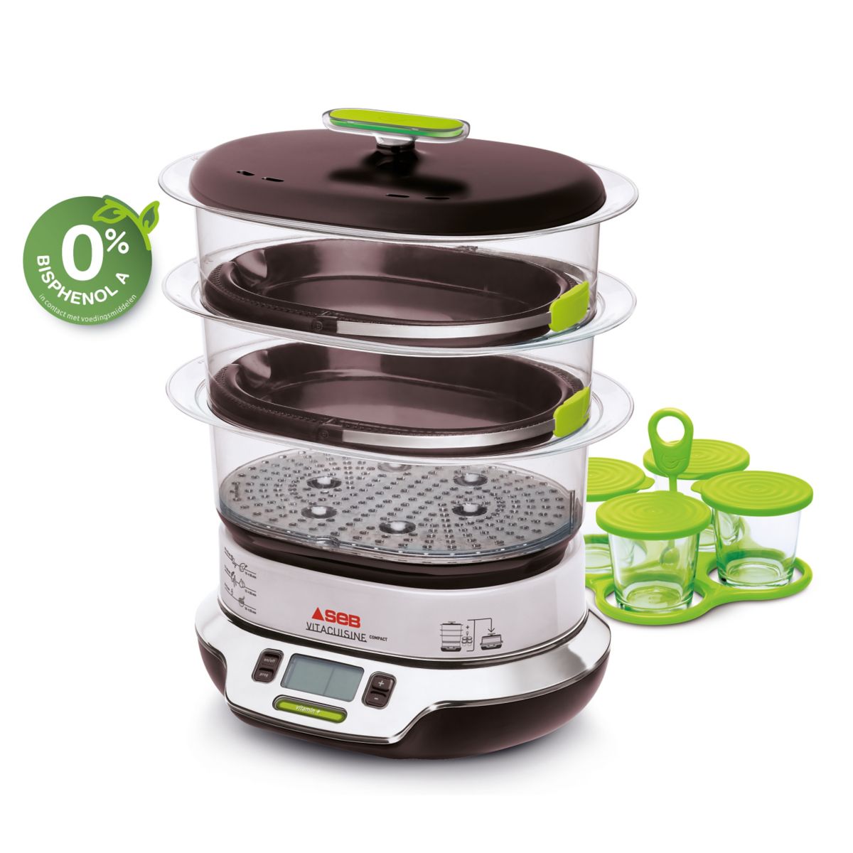 Cuiseur vapeur SEB VITACUISINE COMPACT VS404300