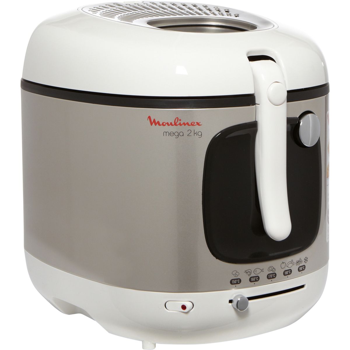 Friteuse MOULINEX AM4800 70 MEGA XXL 2 KG METAL (photo) Friteuse MOULINEX AM4800 70 MEGA XXL 2 KG METAL (photo)