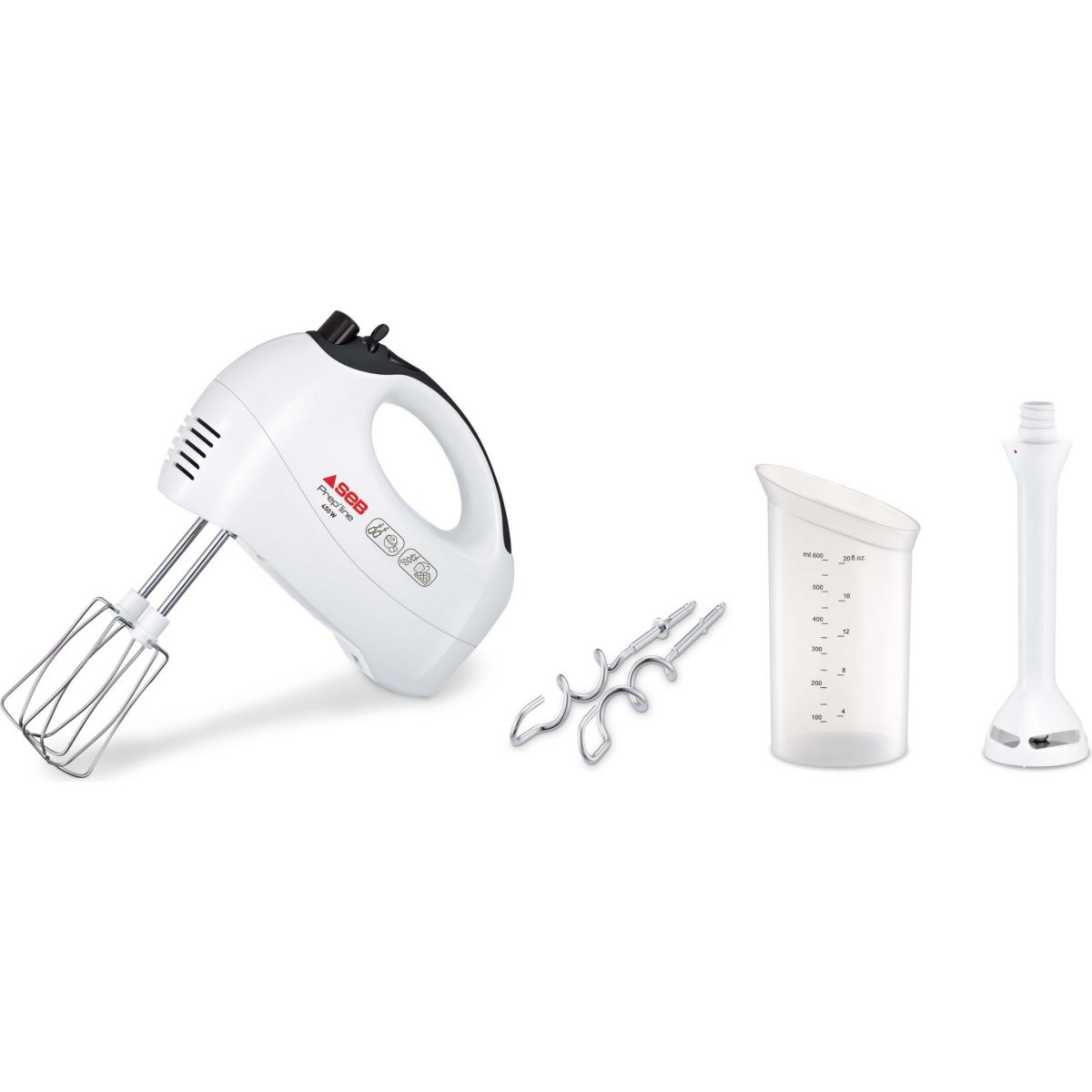Batteur SEB PREP'LINE BLANC GRIS HT411100