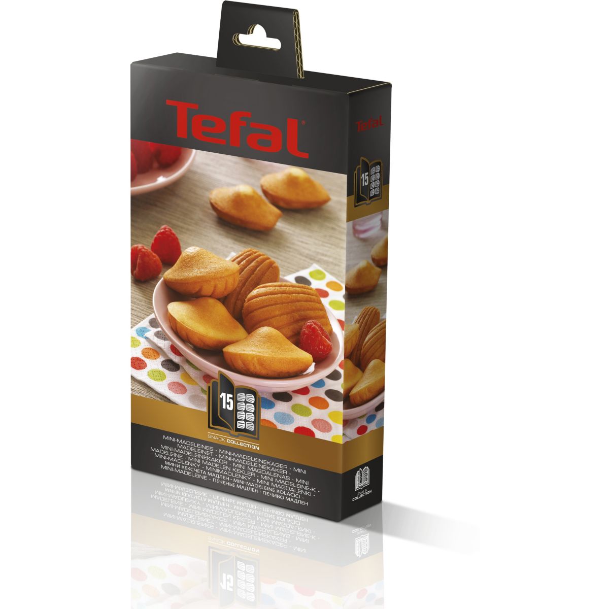 Accessoire grill TEFAL XA801512 - 2 plaques mini-madeleines
