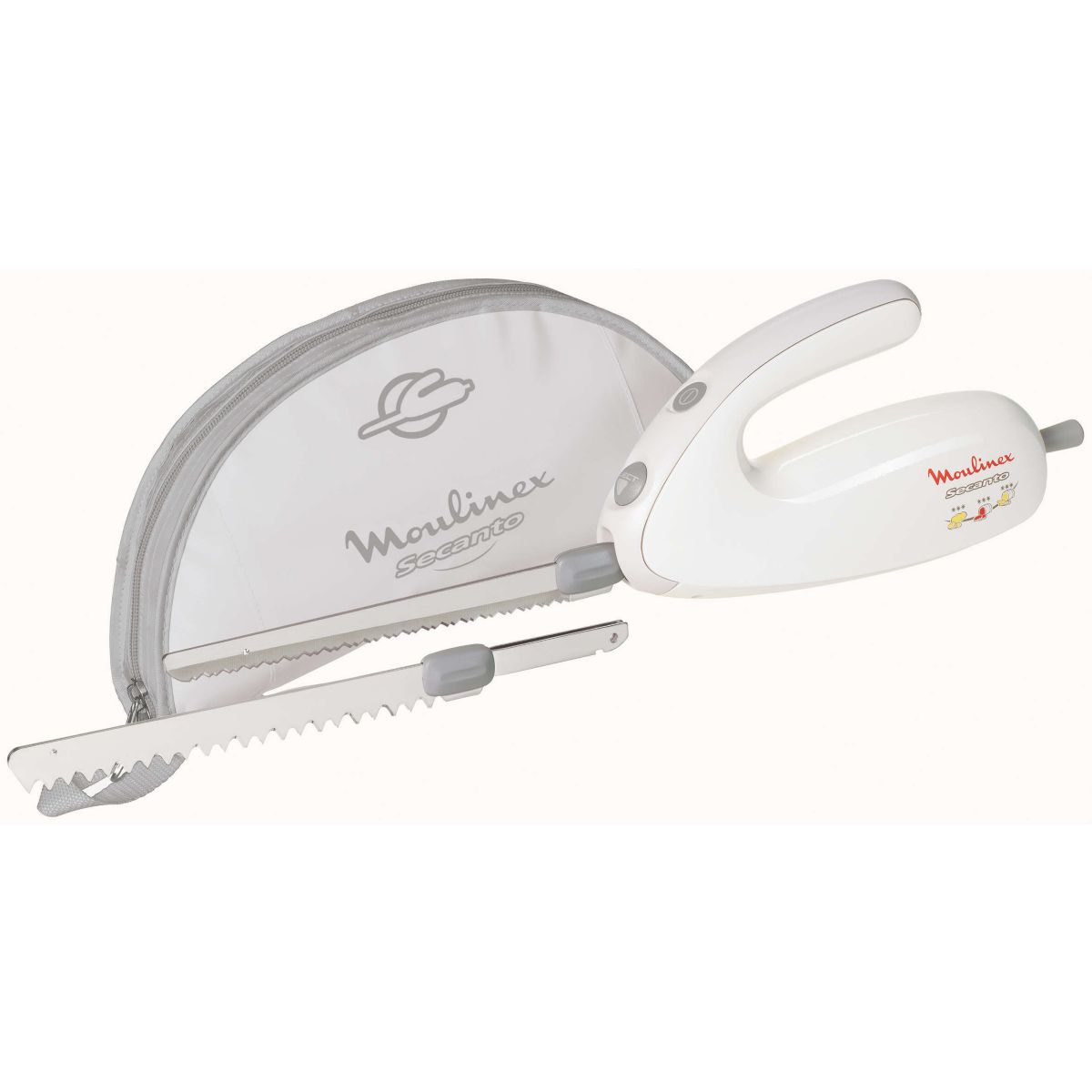 Couteau électrique MOULINEX DJAC41 COUTEAU ELECTRIQUE SECANTO BLANC