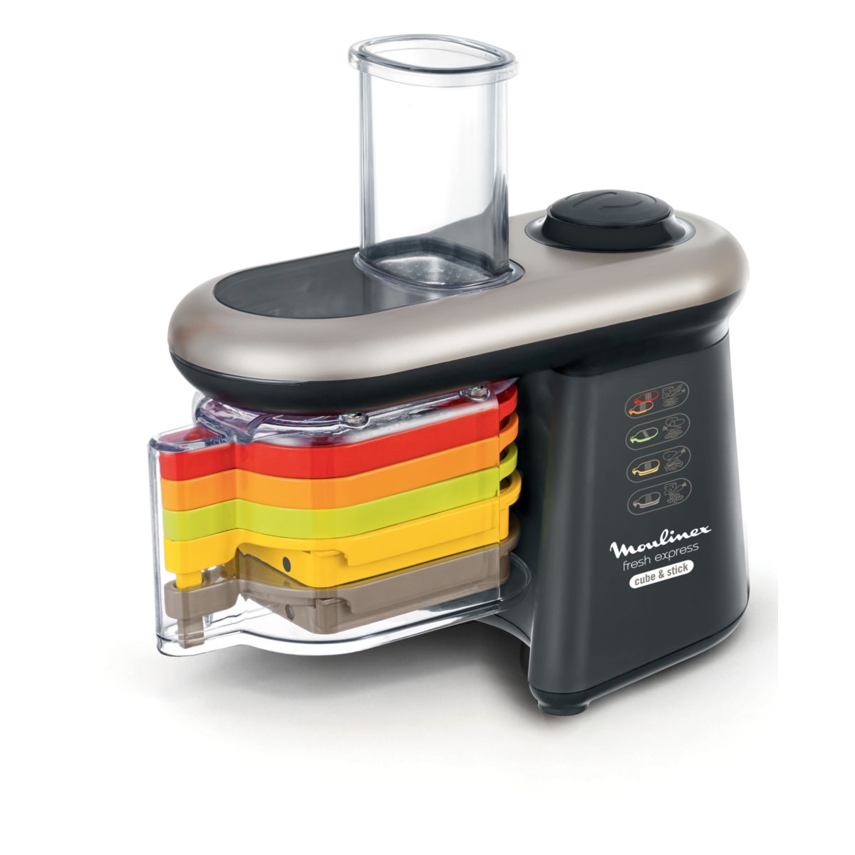 Rapeur trancheur MOULINEX DJ905810 FRESH EXPRESS CUBE&STICK