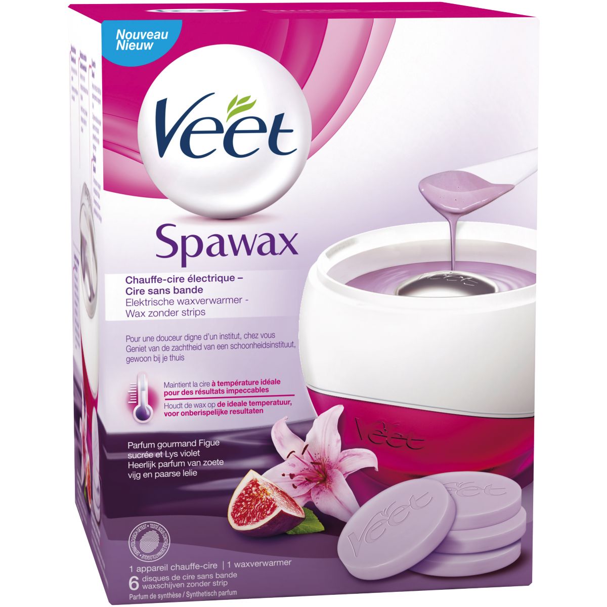 cuve à cire VEET SpaWax (photo) cuve à cire VEET SpaWax (photo)