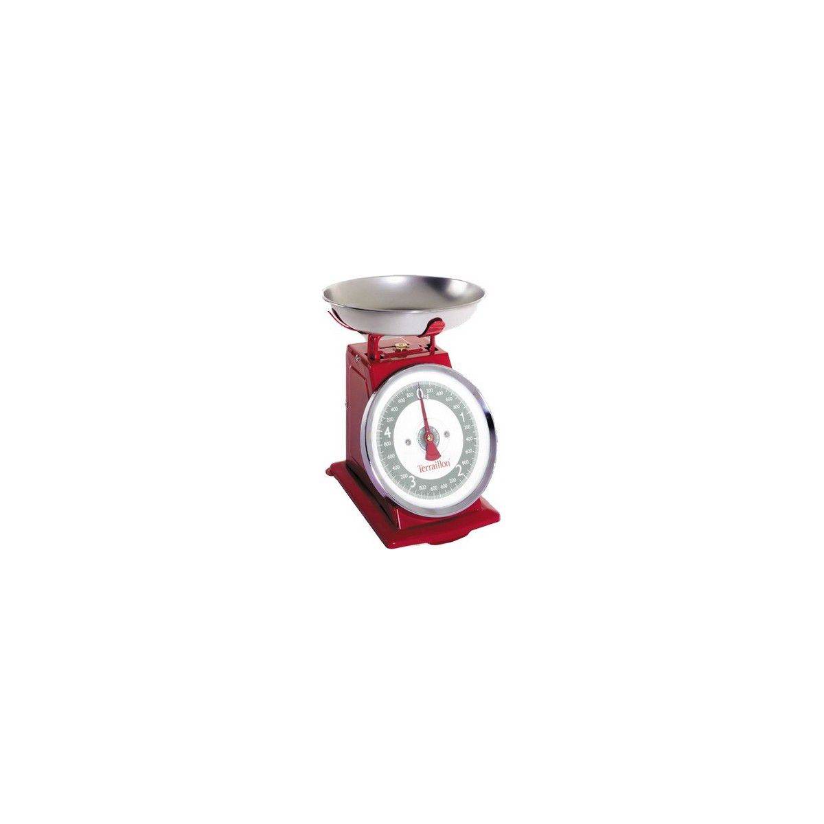 Balance de cuisine TERRAILLON TRADITION 500 rouge