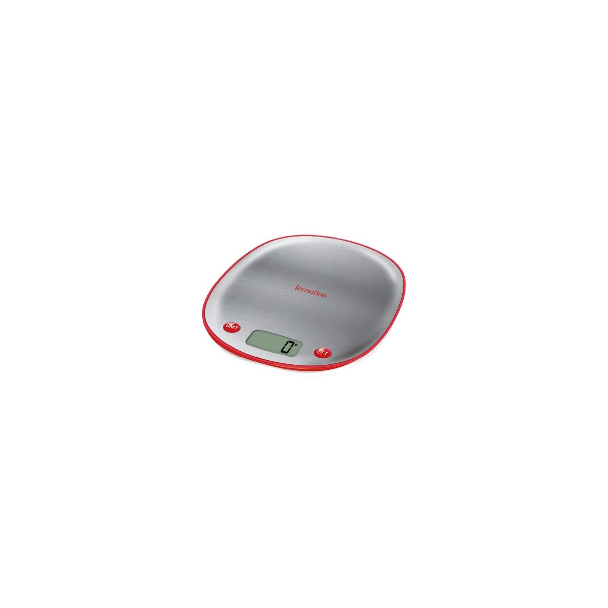 Balance de cuisine TERRAILLON Macaron Inox cerise