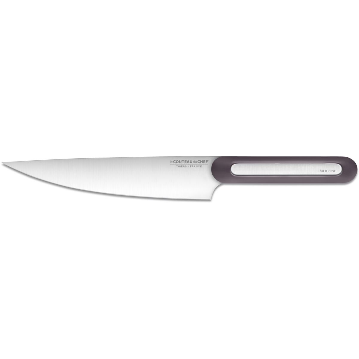 Couteau de cuisine LE COUTEAU DU CHEF lame acier - manche silicone