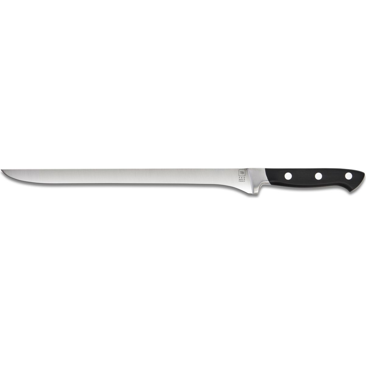 Couteau à trancher TB Forge manchePOM Jambon 25CM