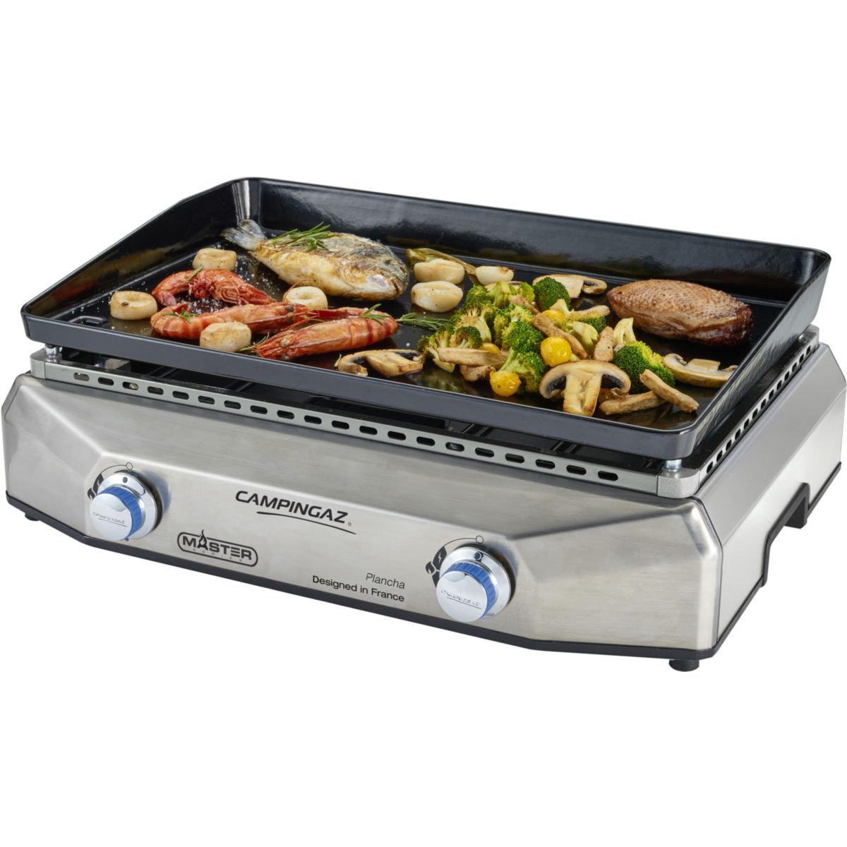 Plancha CAMPINGAZ a poser L inox (photo) Plancha CAMPINGAZ a poser L inox (photo)