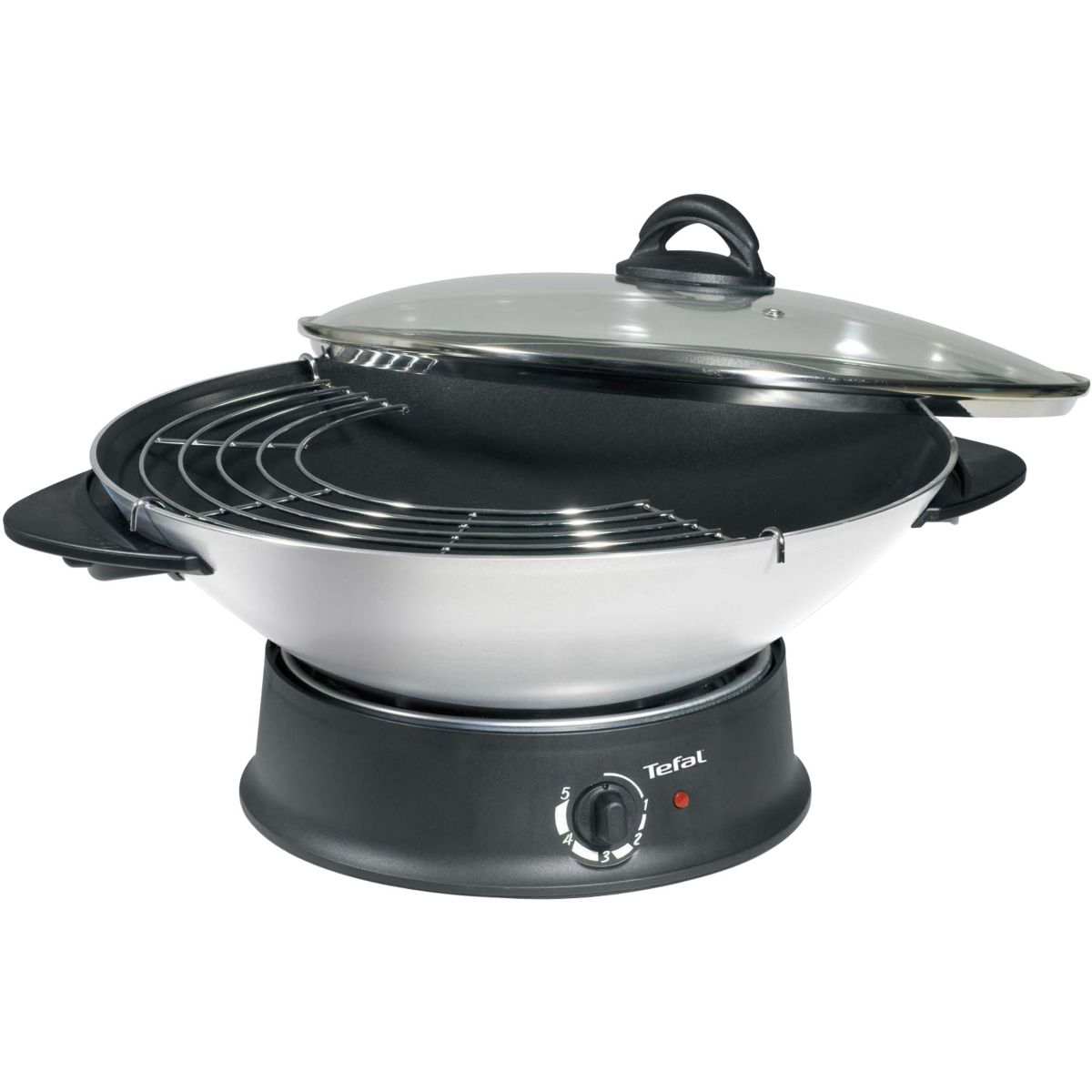 Wok électrique TEFAL WO300010 SILVER