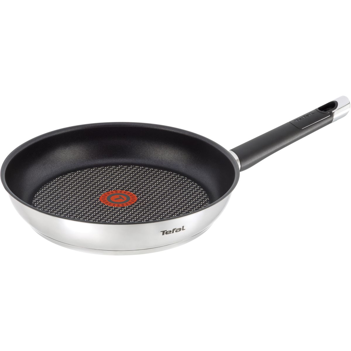 Poêle TEFAL Emotion inox induction diam30cm E8240734