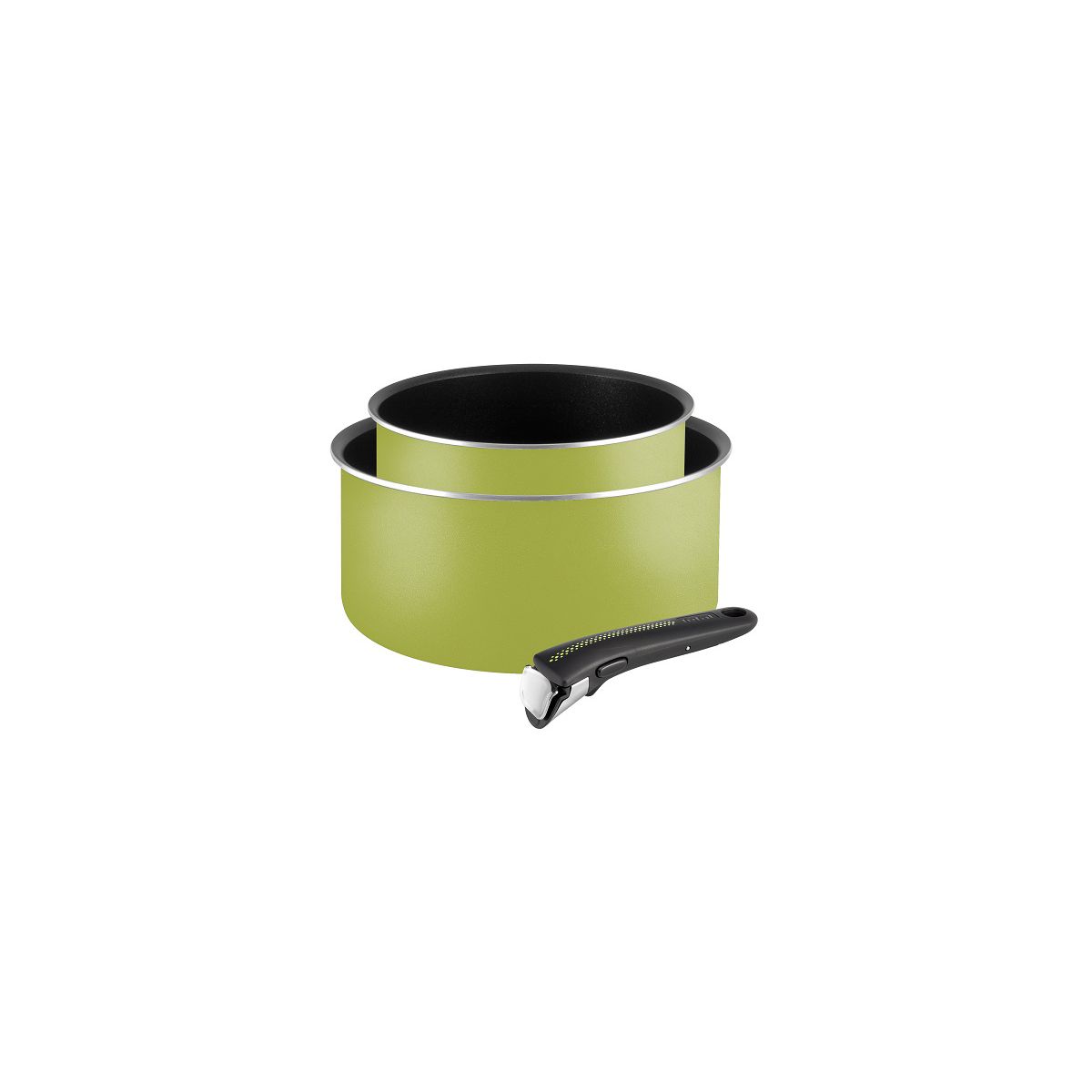 Batterie de casseroles TEFAL Casseroles Ingenio Essential Vert 3 pces