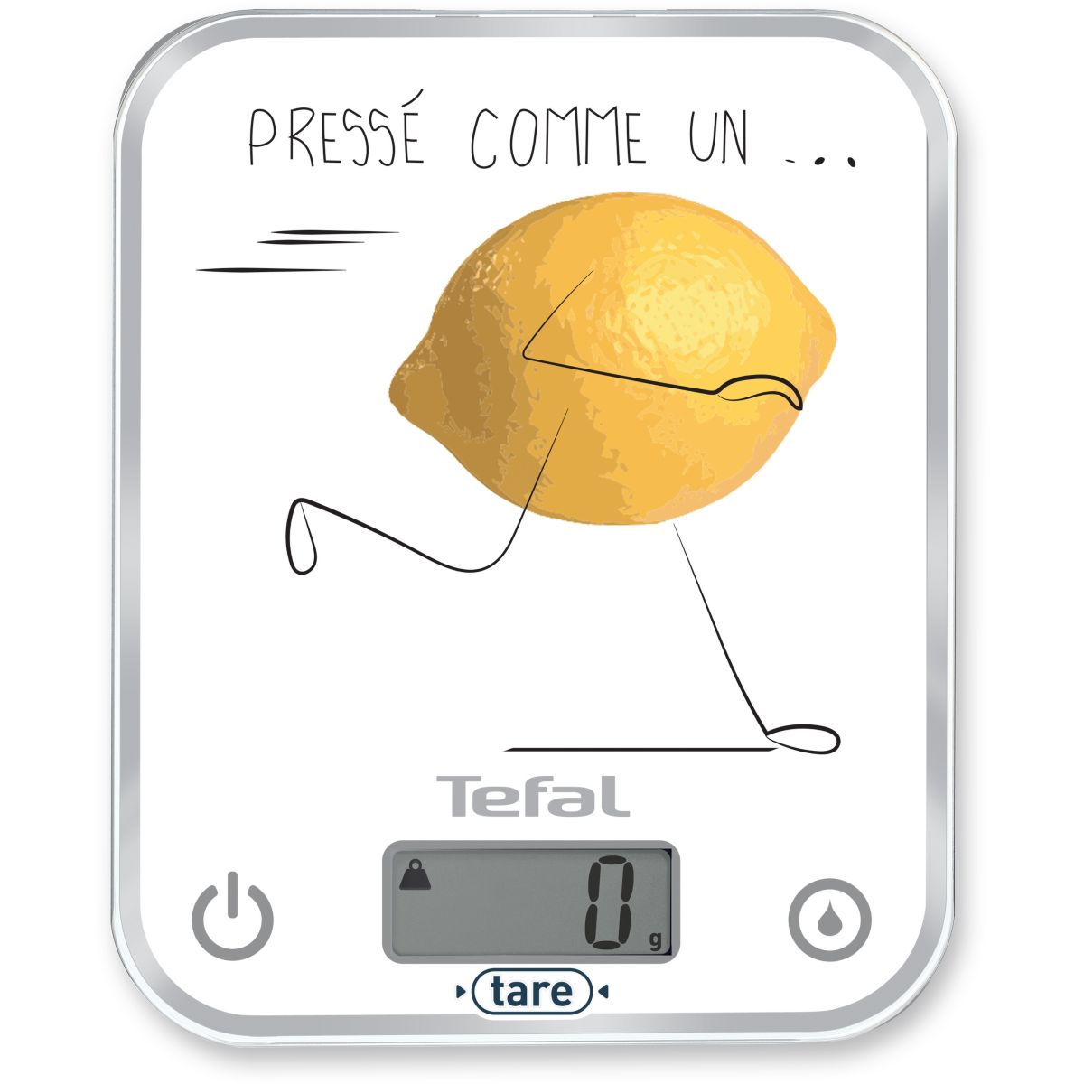 Balance de cuisine TEFAL OPTISS DECOR Pressé comme un citron