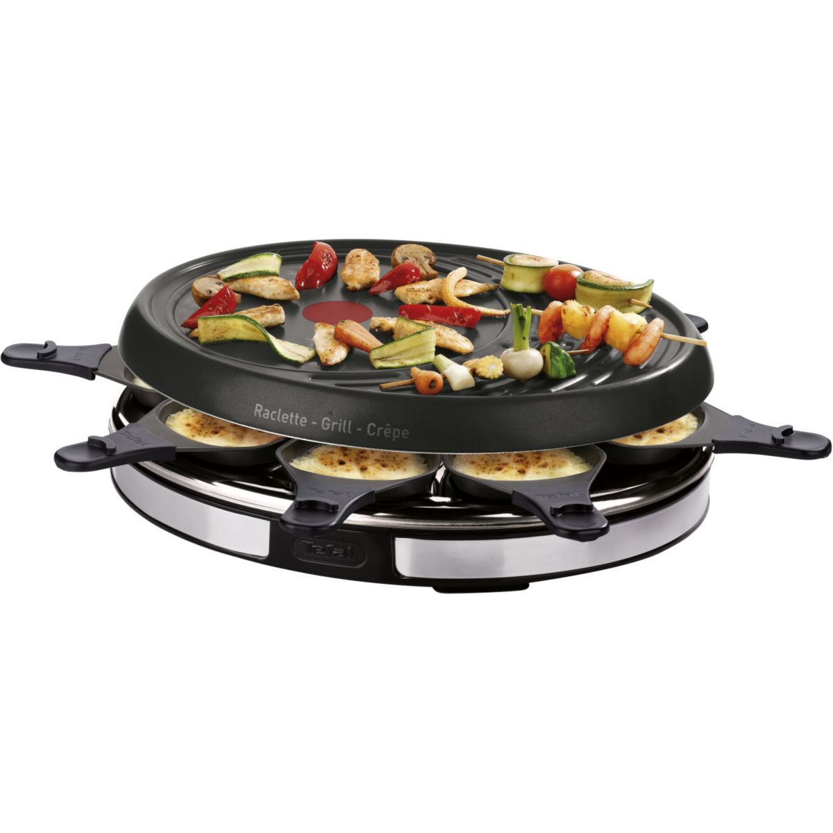 Raclette TEFAL INOX RE137812