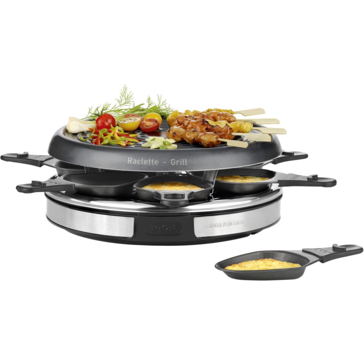 Raclette TEFAL DECO 6 INOX RE127812