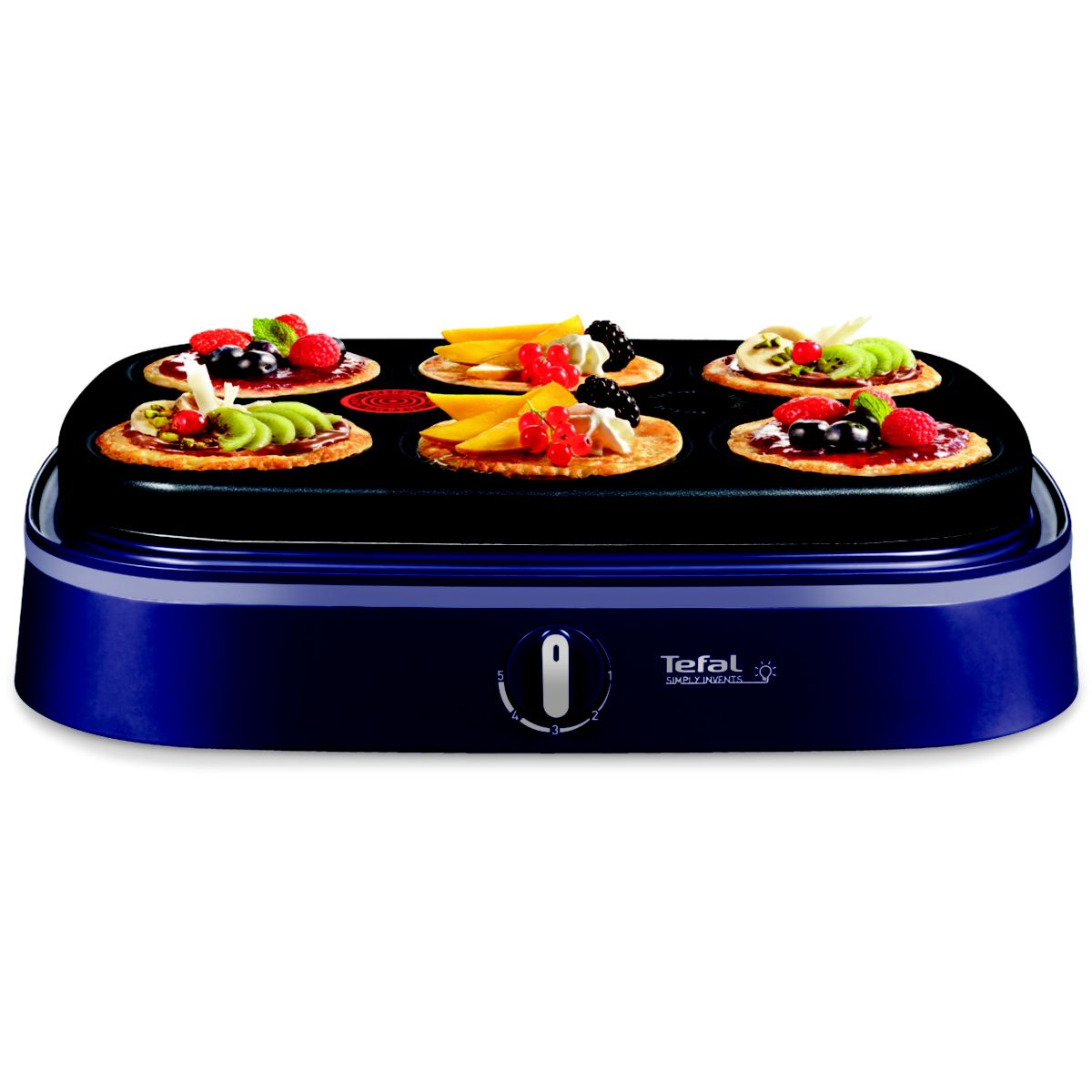Crêpe party TEFAL CREP'PARTY DUAL 2 PLAQUES PY604612