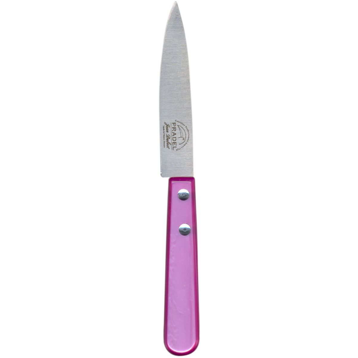 Couteau d'office DUBOST Office manche acrylique rose
