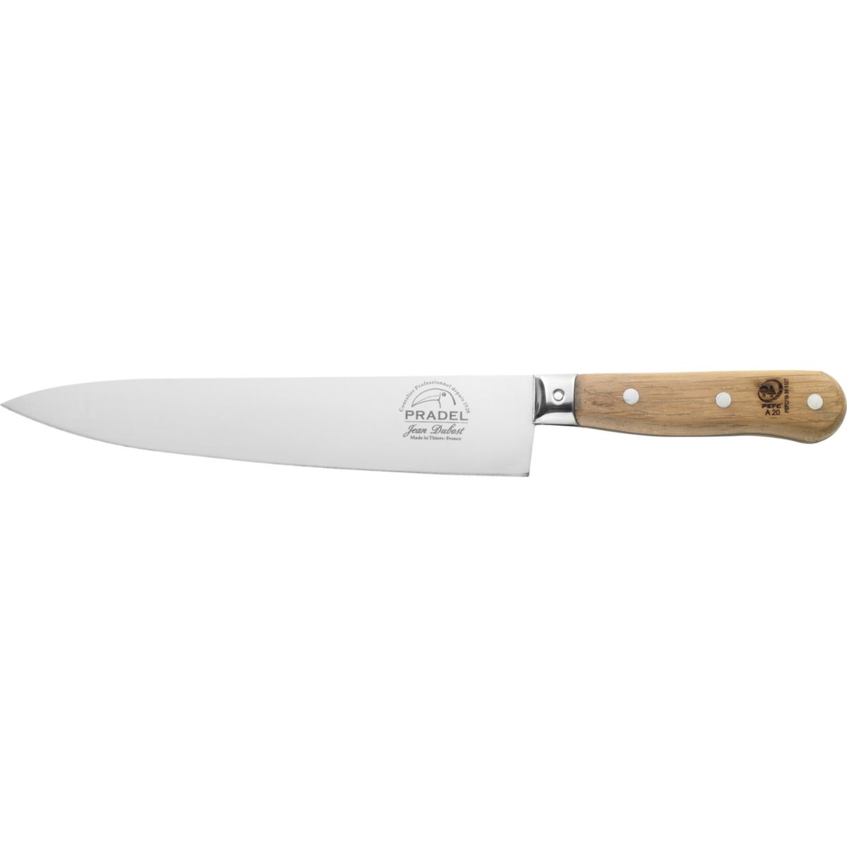Couteau DUBOST Couteau Chef 20cm 1920 (photo) Couteau DUBOST Couteau Chef 20cm 1920 (photo)