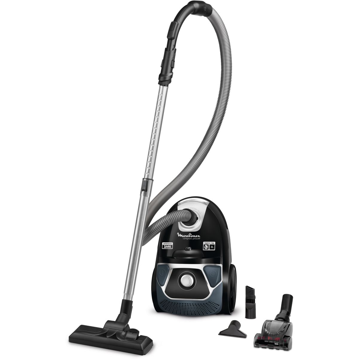 Aspirateur avec sac MOULINEX MO3985PA Compact power animal care