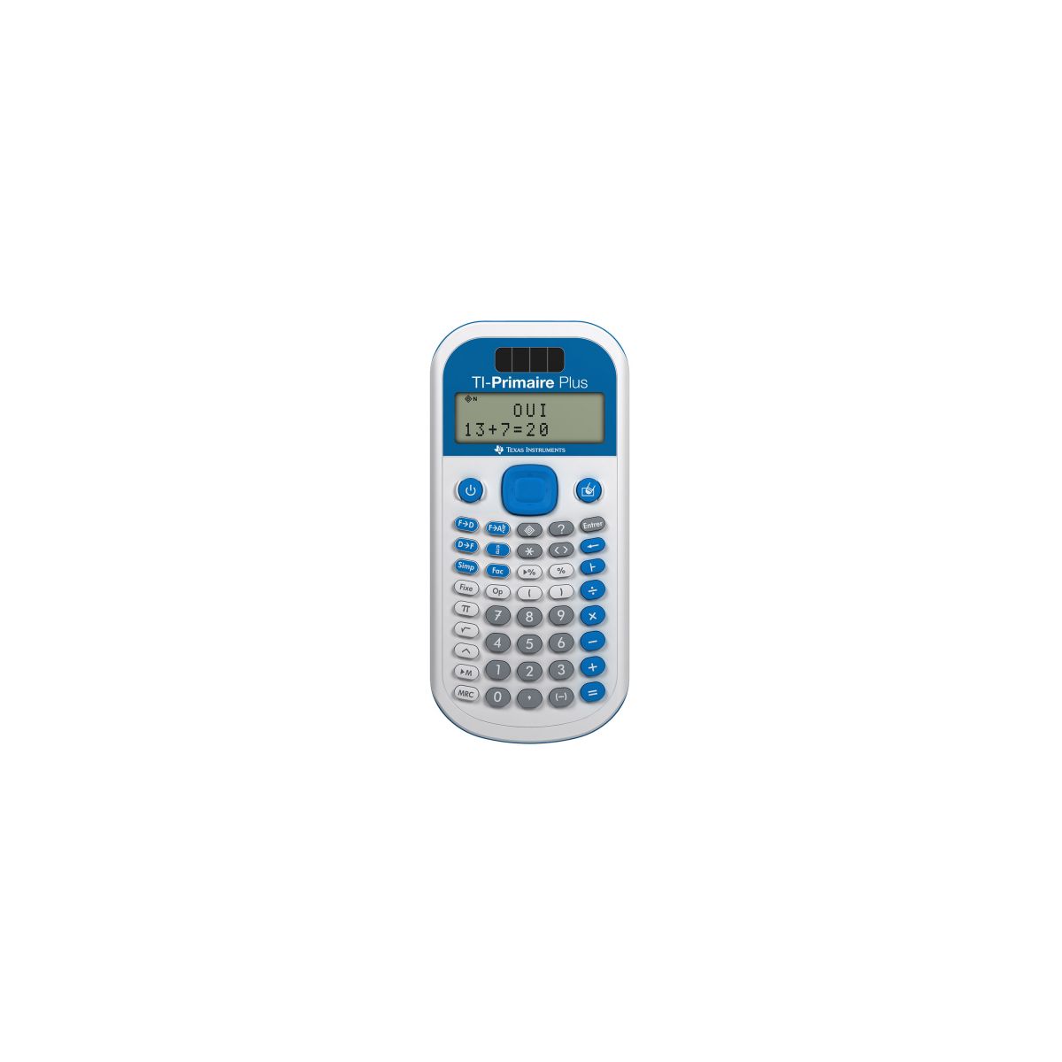 Calculatrice scientifique TEXAS INSTRUMENTS TI Primaire+ (photo) Calculatrice scientifique TEXAS INSTRUMENTS TI Primaire+ (photo)