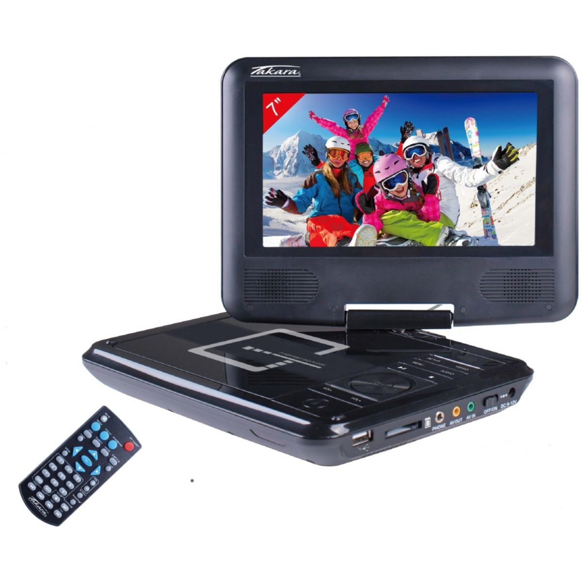DVD Portable TAKARA VR132B (photo) DVD Portable TAKARA VR132B (photo)