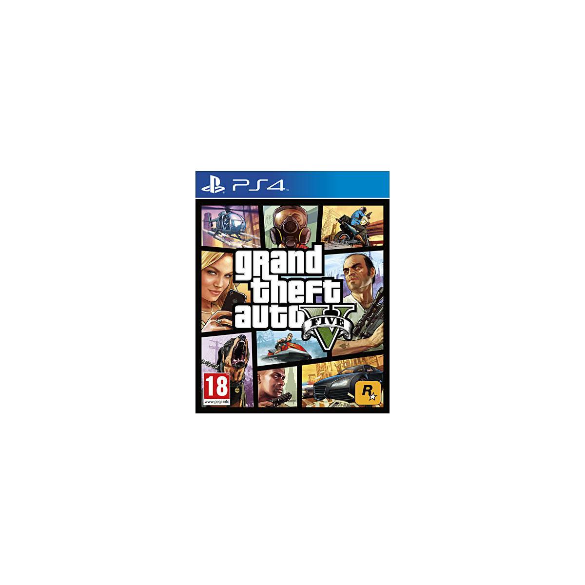 Jeu PS4 ROCKSTAR GAMES GTA 5 (photo) Jeu PS4 ROCKSTAR GAMES GTA 5 (photo)