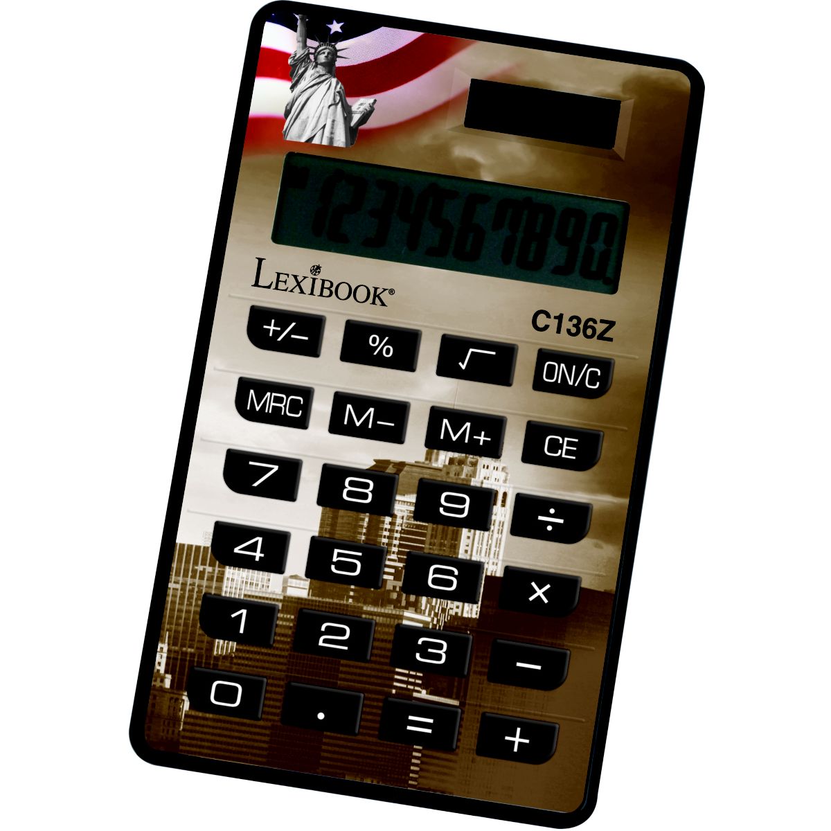 Calculatrice standard LEXIBOOK Calculatrice 10 chiffres Cities-Assortis (photo) Calculatrice standard LEXIBOOK Calculatrice 10 chiffres Cities-Assortis (photo)