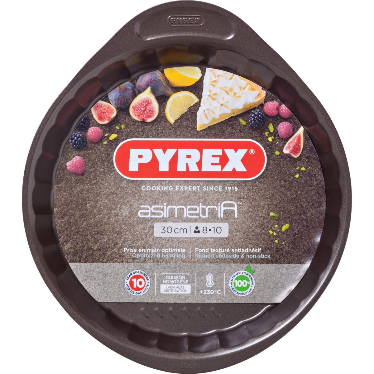 Moule en acier PYREX métal diam 30 cm Asimetria (photo) Moule en acier PYREX métal diam 30 cm Asimetria (photo)