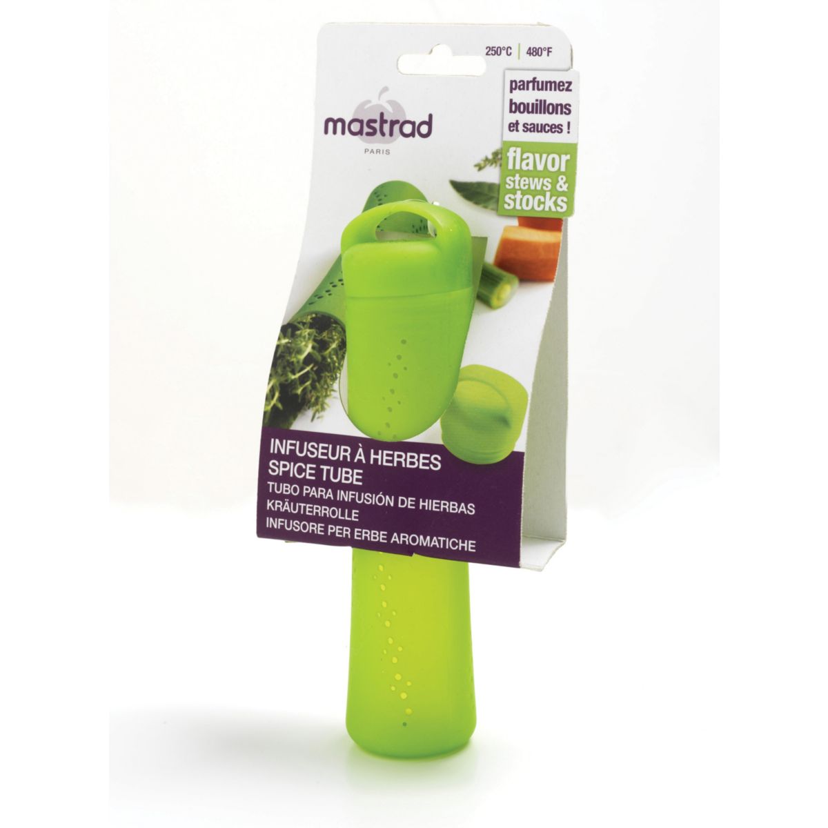 Ustensiles MASTRAD Infuseur à herbes et aromates - vert
