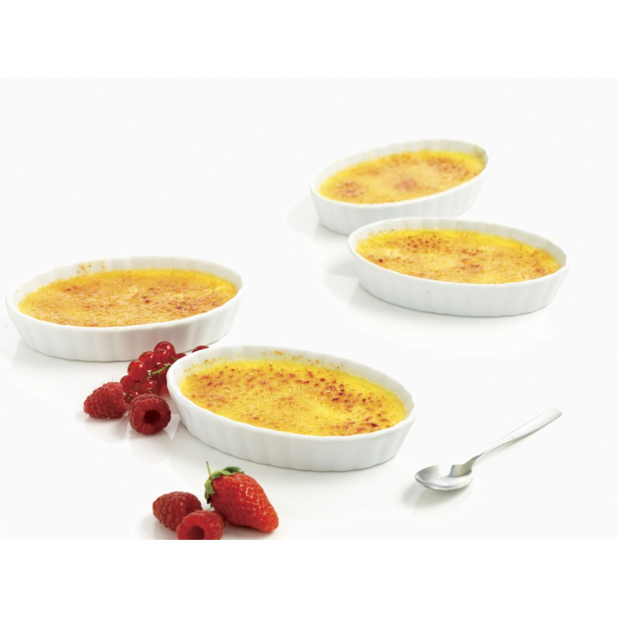 Coffret pâtisserie MASTRAD Crèmes brûlées 5 pièces