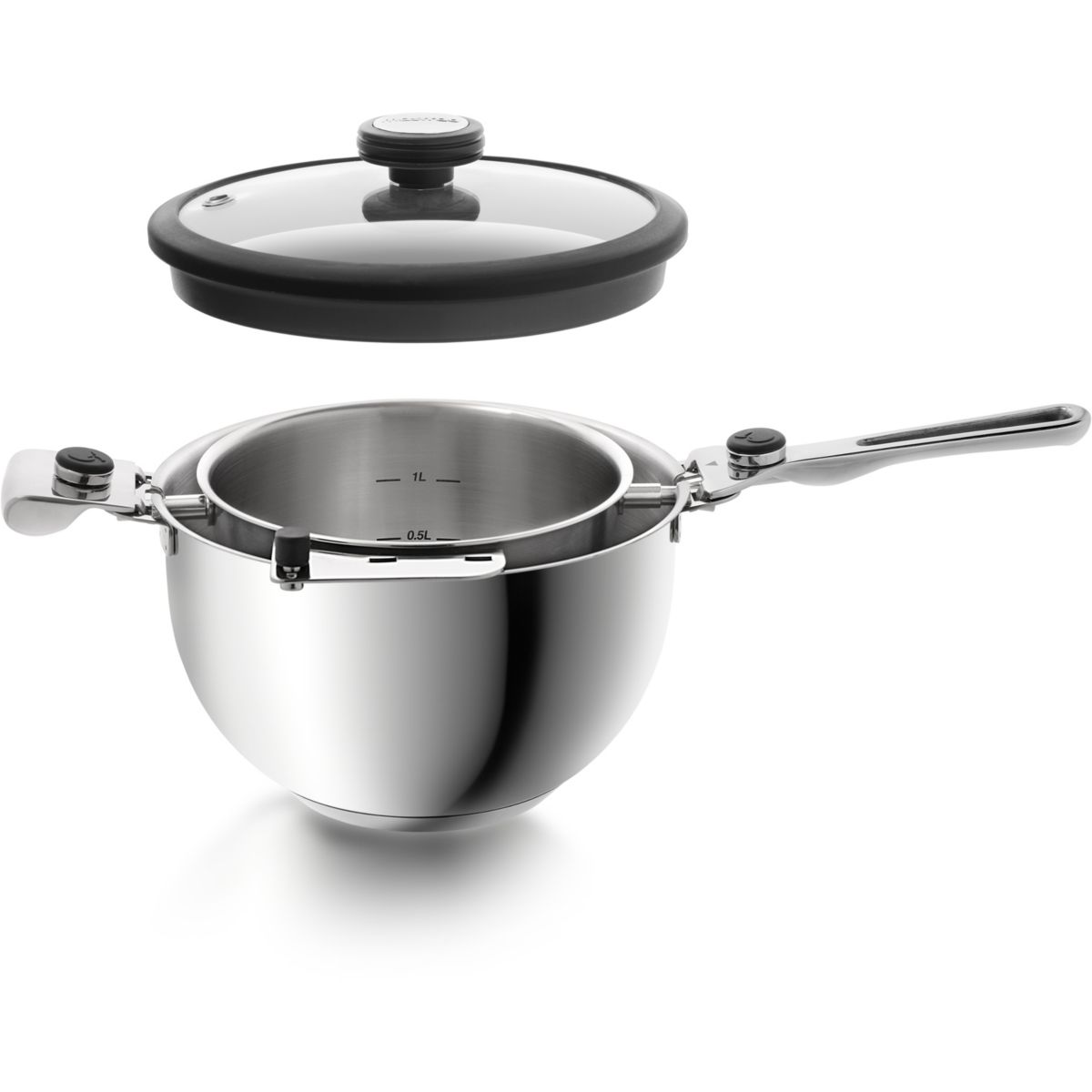 Casserole MASTRAD Balancia diam20cm + combo bain-marie