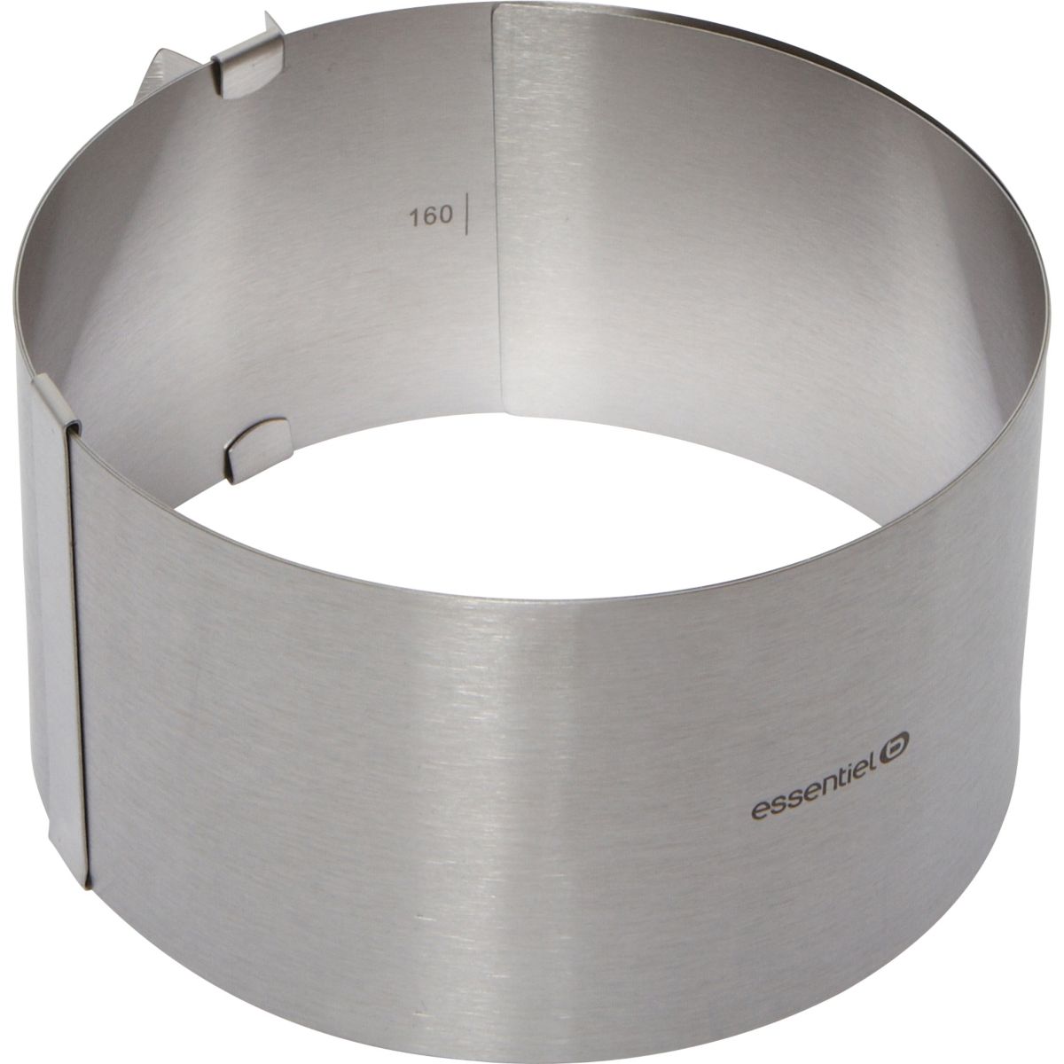 Moule en inox ESSENTIELB MARC MEURIN Cercle ajustable (photo) Moule en inox ESSENTIELB MARC MEURIN Cercle ajustable (photo)