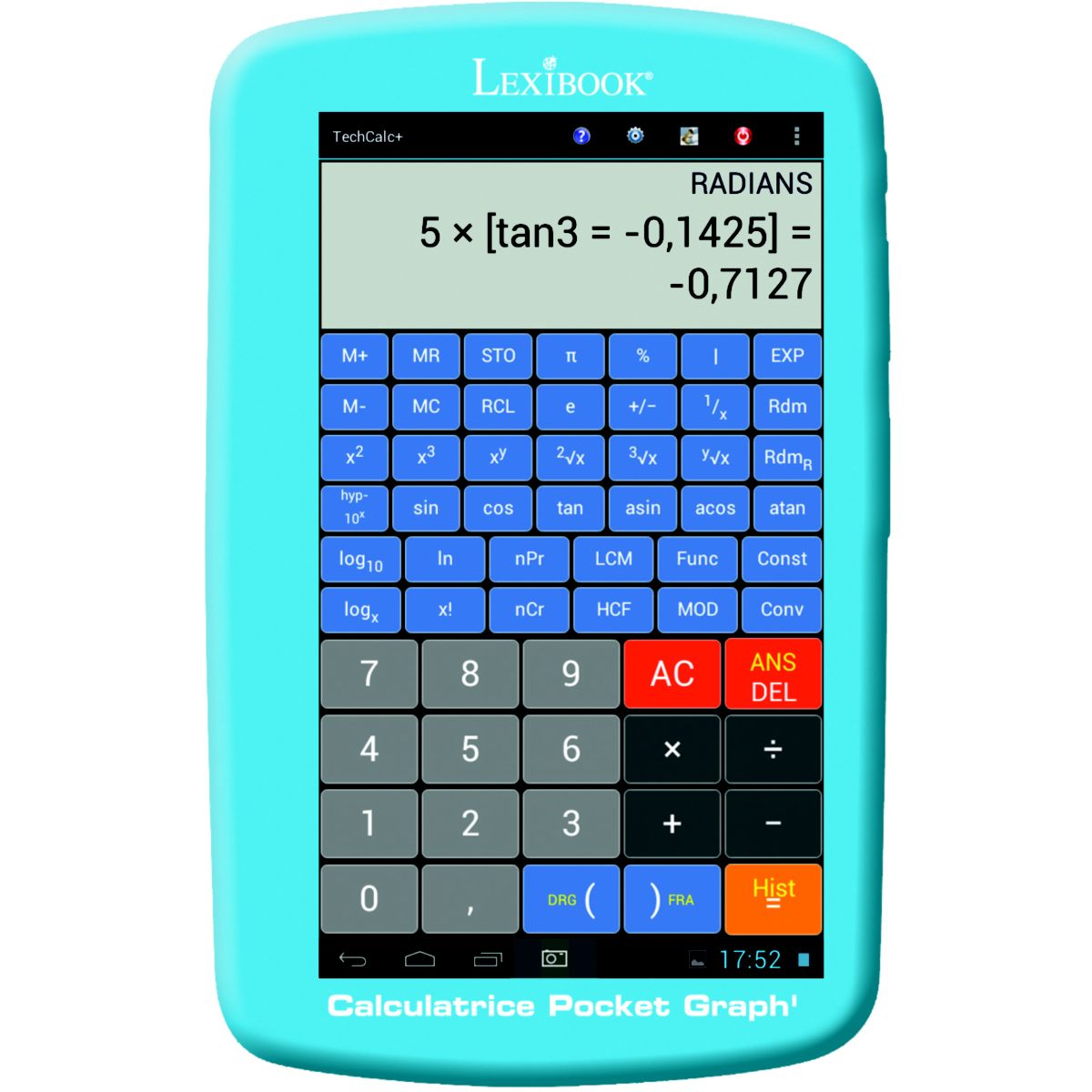 Calc. LEXIBOOK GC143FR BLEU (photo) Calc. LEXIBOOK GC143FR BLEU (photo)