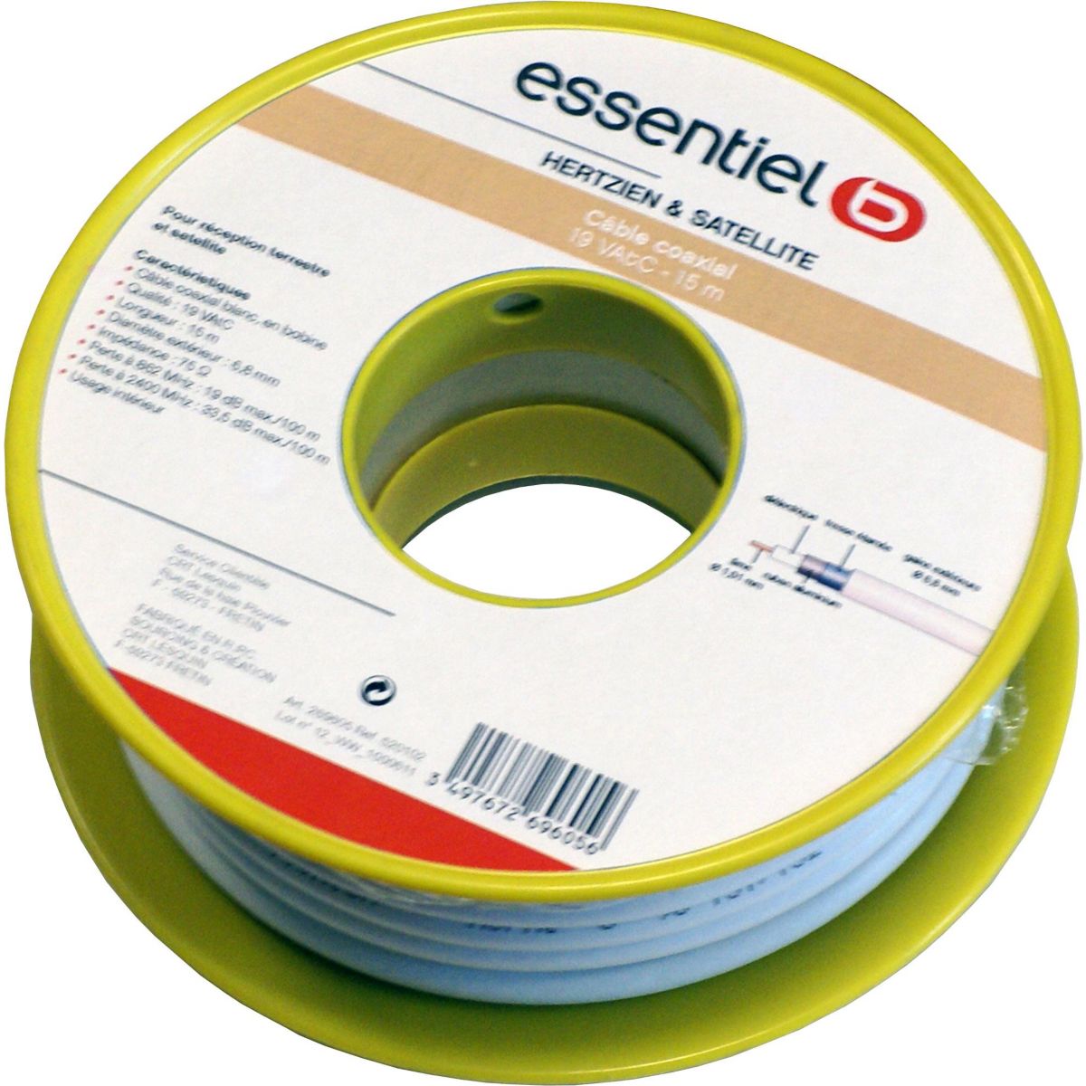 Câble SC 15M 19VATC (photo) Câble SC 15M 19VATC (photo)